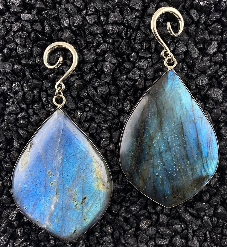 Labradorite Ear Weights