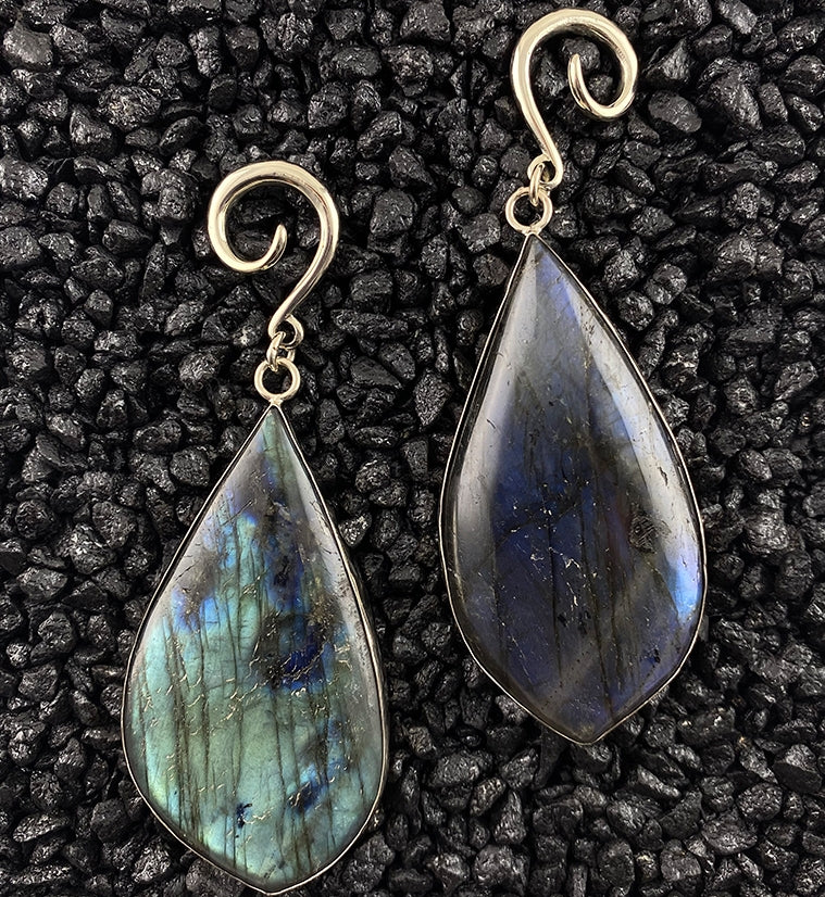 Labradorite Ear Weights