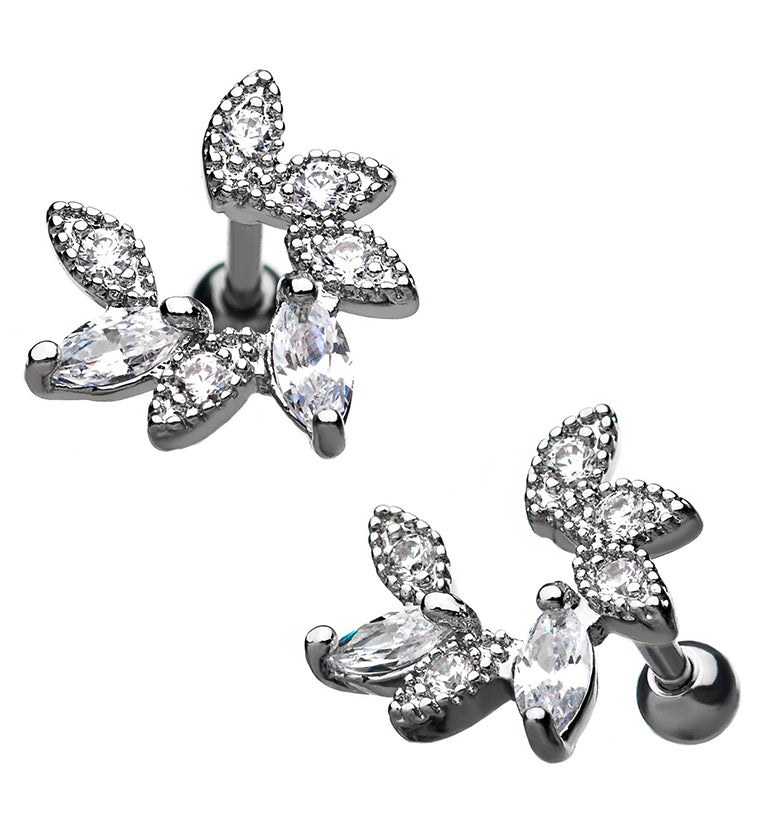 18G Vertex Cartilage Barbell