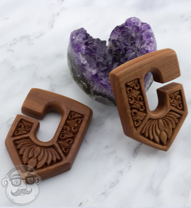 Vertex Wooden Ear Weights