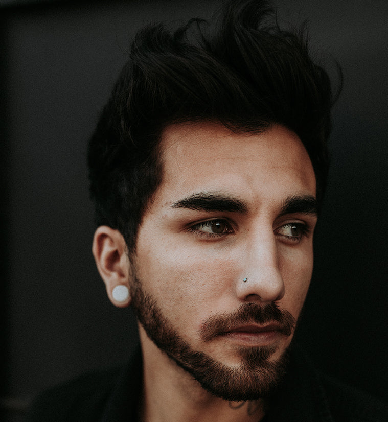 White Quartz Stone Plugs