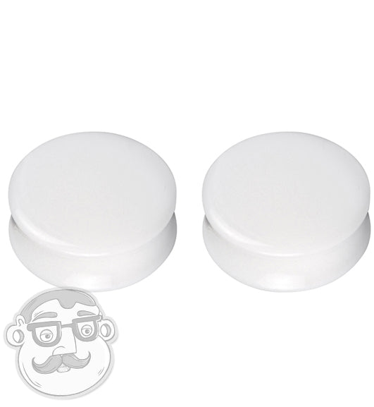 White Quartz Stone Plugs