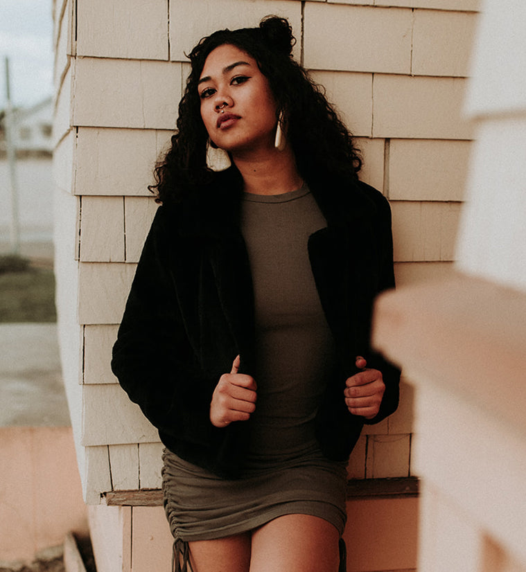 Tamarind Wood Locket Ear Weights