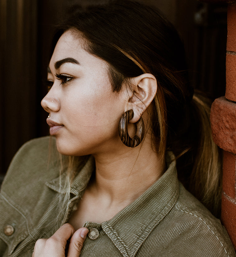 Areng Wooden Hoop Plugs