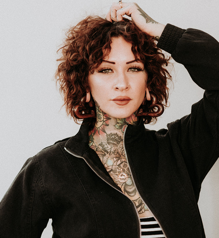 Wooden Heart Hanger Plugs